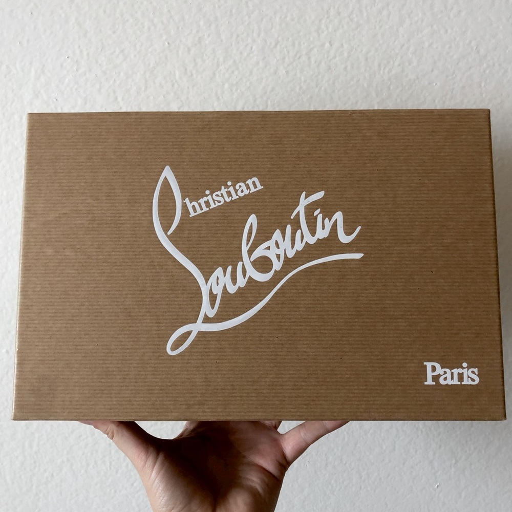 Empty Christian Louboutin Box